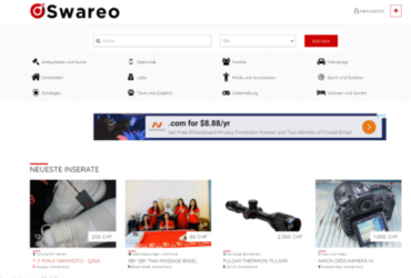 Gratis Inserate Plattform – Swareo.ch